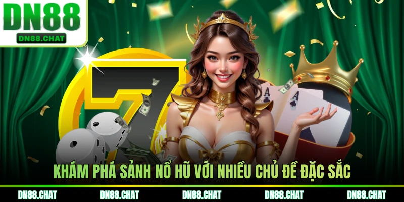 Khám phá sảnh nổ hũ với nhiều chủ đề đặc sắc